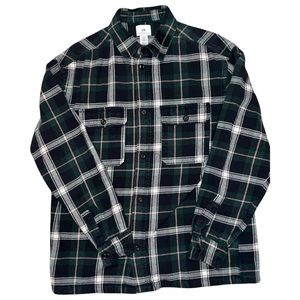 H&M Relaxed Fit Flannel Overshirt/Jacket Size Medium